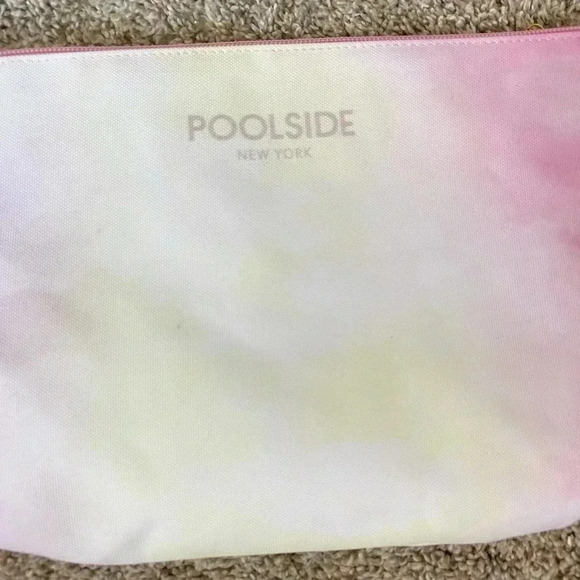 Poolside Womens Tie Dye Water Resistant Travel Organizer Pink Pouch One Size - Picture 4 of 11